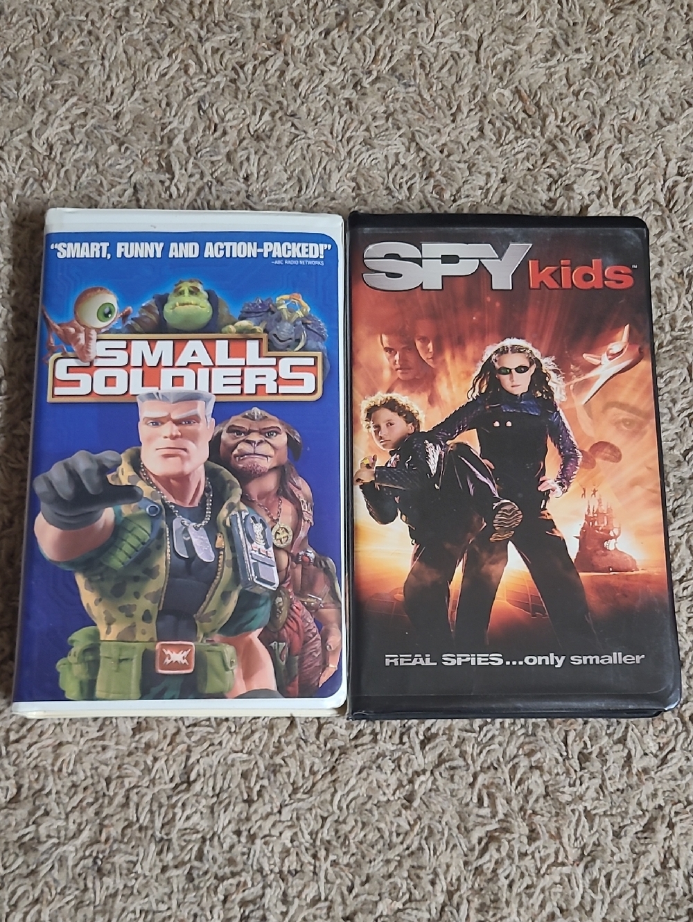 Spy Kids And Small Soldiers Vhs